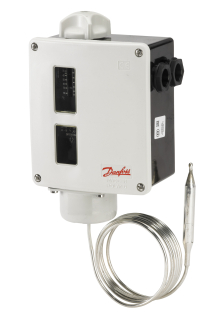 Termostat kapilárový Danfoss RT101E; 25÷90°C